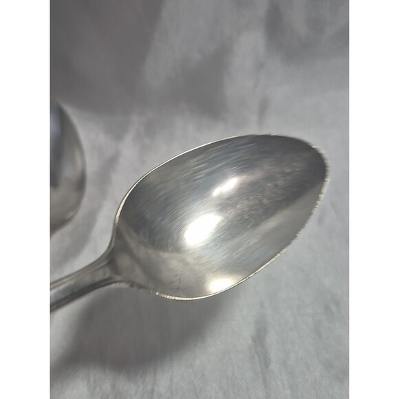 Lot of Wm A Rogers A1 Plus Silverware Nuart 1932 Silverplate Dinner Spoons 6" - Picture 9 of 12